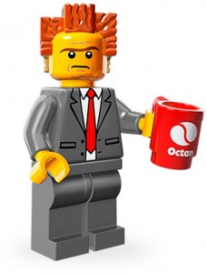 LEGO Collectable Minifigures Президент Бізнес
