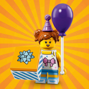 Конструктор LEGO Minifigures Дівчина на Дні Народження