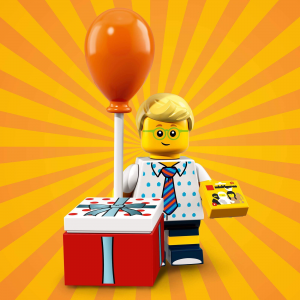 Конструктор LEGO Minifigures Хлопець на Дні Народження