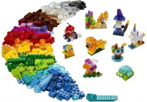  Конструктор LEGO®  Прозорі кубики для творчості