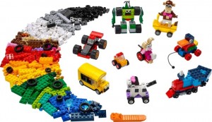 Конструктор LEGO® Classic Кубики й колеса