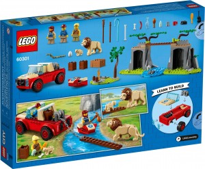 Конструктор LEGO® City Позашляховик для порятунку диких тварин