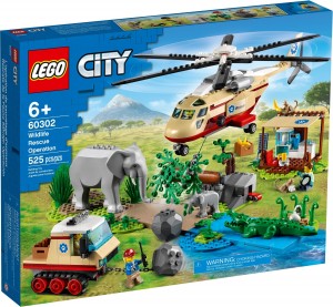 Конструктор LEGO® City  Операція з порятунку диких тварин