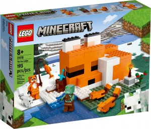 Конструктор LEGO® Minecraft™ Нора лисиці