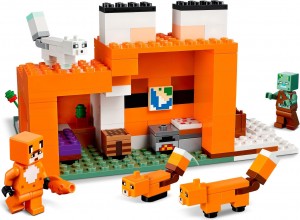 Конструктор LEGO® Minecraft™ Нора лисиці