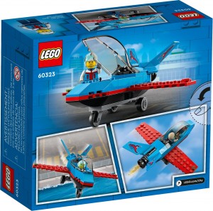 Конструктор LEGO® CITY Каскадерський літак