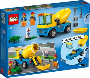 Конструктор LEGO® CITY Вантажівка-бетонозмішувач