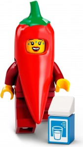 Конструктор LEGO Minifigures Дівчинка у костюмі перцю чілі