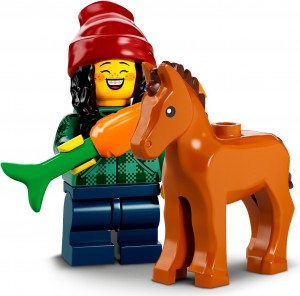 Конструктор LEGO Minifigures Конюх та кінь