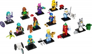 Конструктор LEGO Minifigures cсерія 22 повна