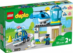 Конструктор LEGO® DUPLO® Поліцейська дільниця та гелікоптер