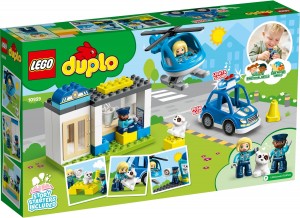 Конструктор LEGO® DUPLO® Поліцейська дільниця та гелікоптер
