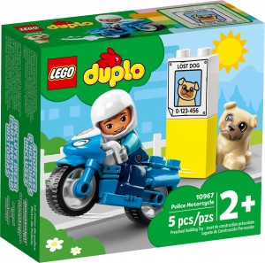Конструктор LEGO® DUPLO® Поліцейський мотоцикл