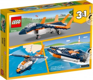 Конструктор LEGO® CREATOR™ Надзвуковий літак