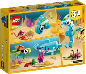 Конструктор LEGO® CREATOR™ Дельфін і черепаха