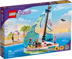 Конструктор LEGO® FRIENDS Пригоди Стефані на вітрильному човні