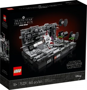Конструктор LEGO® STAR WARS™ Діорама «Політ над Зіркою Смерті»