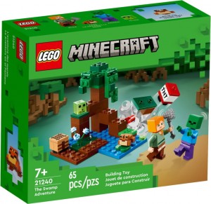 Конструктор LEGO® Minecraft™ Пригоди на болоті