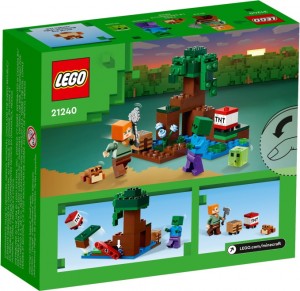 Конструктор LEGO® Minecraft™ Пригоди на болоті
