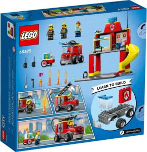  Конструктор LEGO® CITY Пожежне депо та пожежна машина