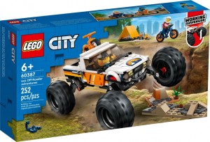 Конструктор LEGO® CITY Пригоди на позашляховику 4x4