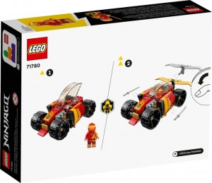 Конструктор LEGO® NINJAGO® Гоночний автомобіль ніндзя Кая EVO