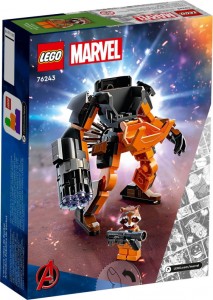 Конструктор LEGO® MARVEL™ SUPER HEROES Робоброня Єнота Ракети