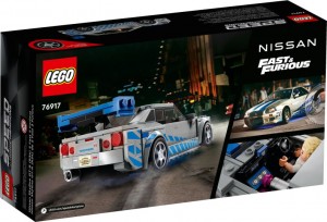 Конструктор LEGO® Speed Champions «Подвійний форсаж» Nissan Skyline GT-R (R34)