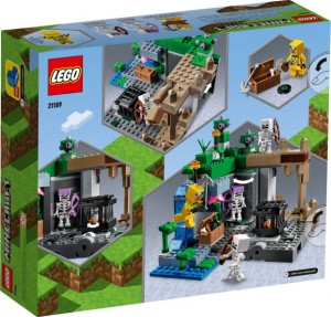 Конструктор LEGO® Minecraft™ Підземелля скелетів