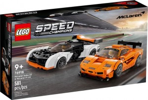 Конструктор LEGO® Speed Champions McLaren Solus GT і McLaren F1 LM