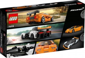Конструктор LEGO® Speed Champions McLaren Solus GT і McLaren F1 LM