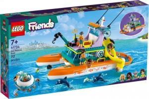 Конструктор LEGO® Friends Човен морської рятувальної бригади