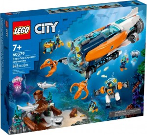 Конструктор LEGO® CITY Глибоководний дослідницький підводний човен