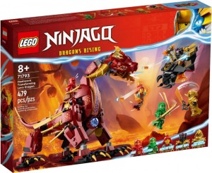 Конструктор LEGO® NINJAGO®  Вулканічний Дракон, що трансформує Хітвейва