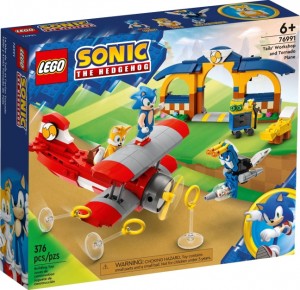 Конструктор LEGO® Sonic the Hedgehog™ — Майстерня Тейлз і літак Торнадо