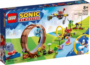 Конструктор LEGO® Sonic the Hedgehog™ Змагання петлі Соніка на зеленому пагорбі