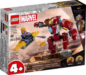 Конструктор LEGO® MARVEL™ SUPER HEROES Халкбастер Залізної Людини проти Таноса