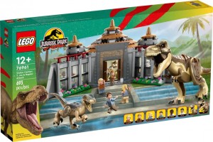 Конструктор LEGO® JURASSIC WORLD™ Центр відвідувачів: Атака тиранозавра й раптора