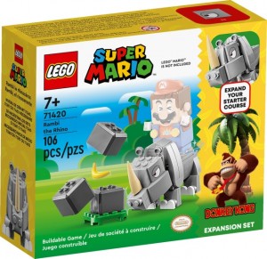 Конструктор LEGO® Super Mario™ Носоріг Рамбі. Додатковий набір