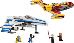 Конструктор LEGO® STAR WARS™ Винищувач Нової Республіки «E-Wing» проти Зоряного винищувача Шин Хаті