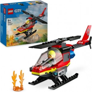  Конструктор LEGO® CITY Пожежний рятувальний гелікоптер