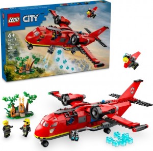 Конструктор LEGO® CITY Пожежний рятувальний літак