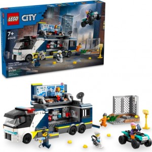 Конструктор LEGO® CITY Пересувна поліцейська кримінальна лабораторія