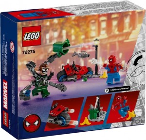 Конструктор LEGO® MARVEL™ SUPER HEROES Погоня на мотоциклах Людина-павук проти Дока Ока