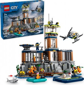  Конструктор LEGO® CITY Поліцейський острів-в'язниця