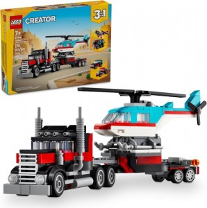 Конструктор LEGO® CREATOR™ Бортова вантажівка з гелікоптером