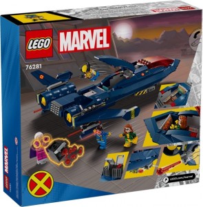 Конструктор LEGO® MARVEL™ SUPER HEROES X-Jet Людей Ікс