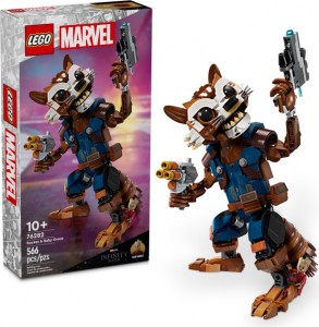 Конструктор LEGO® MARVEL™ SUPER HEROES Ракета й малюк Ґрут