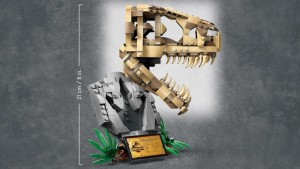 Конструктор LEGO® JURASSIC WORLD™ Скамʼянілості динозаврів:череп T. rex