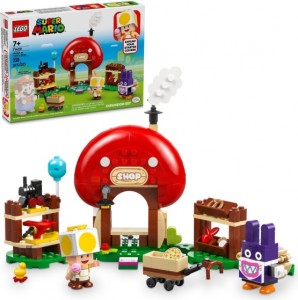 Конструктор LEGO® Super Mario™ Nabbit у крамниці Toad. Додатковий набір 
